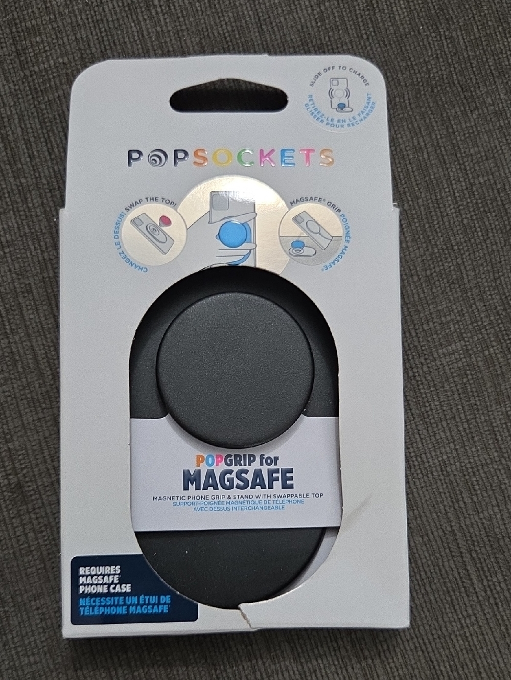 PopSocket PopGrip for MagSafe Black
